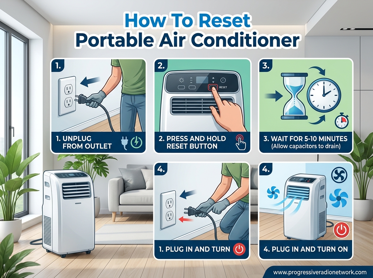 How To Reset Portable Air Conditioner