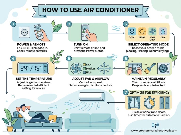 How To Use Air Conditioner