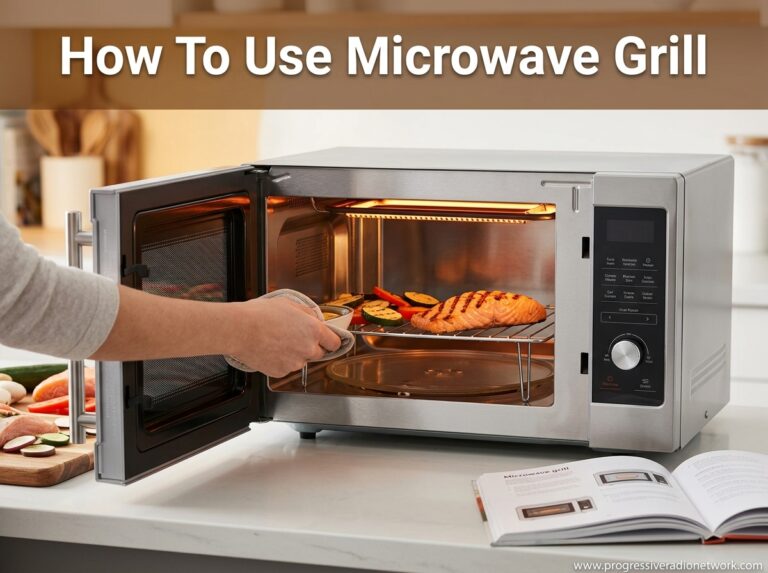 How To Use Microwave Grill