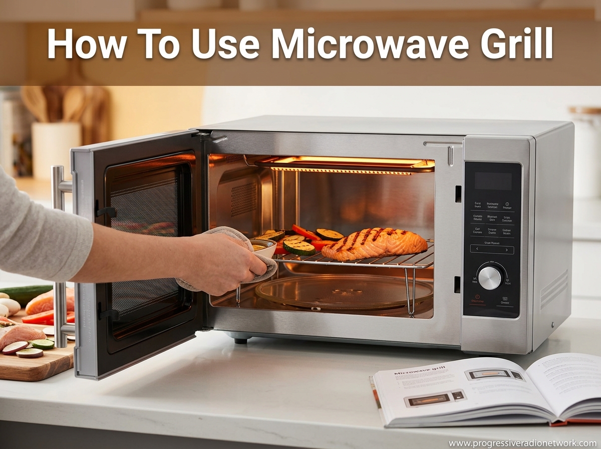 How To Use Microwave Grill