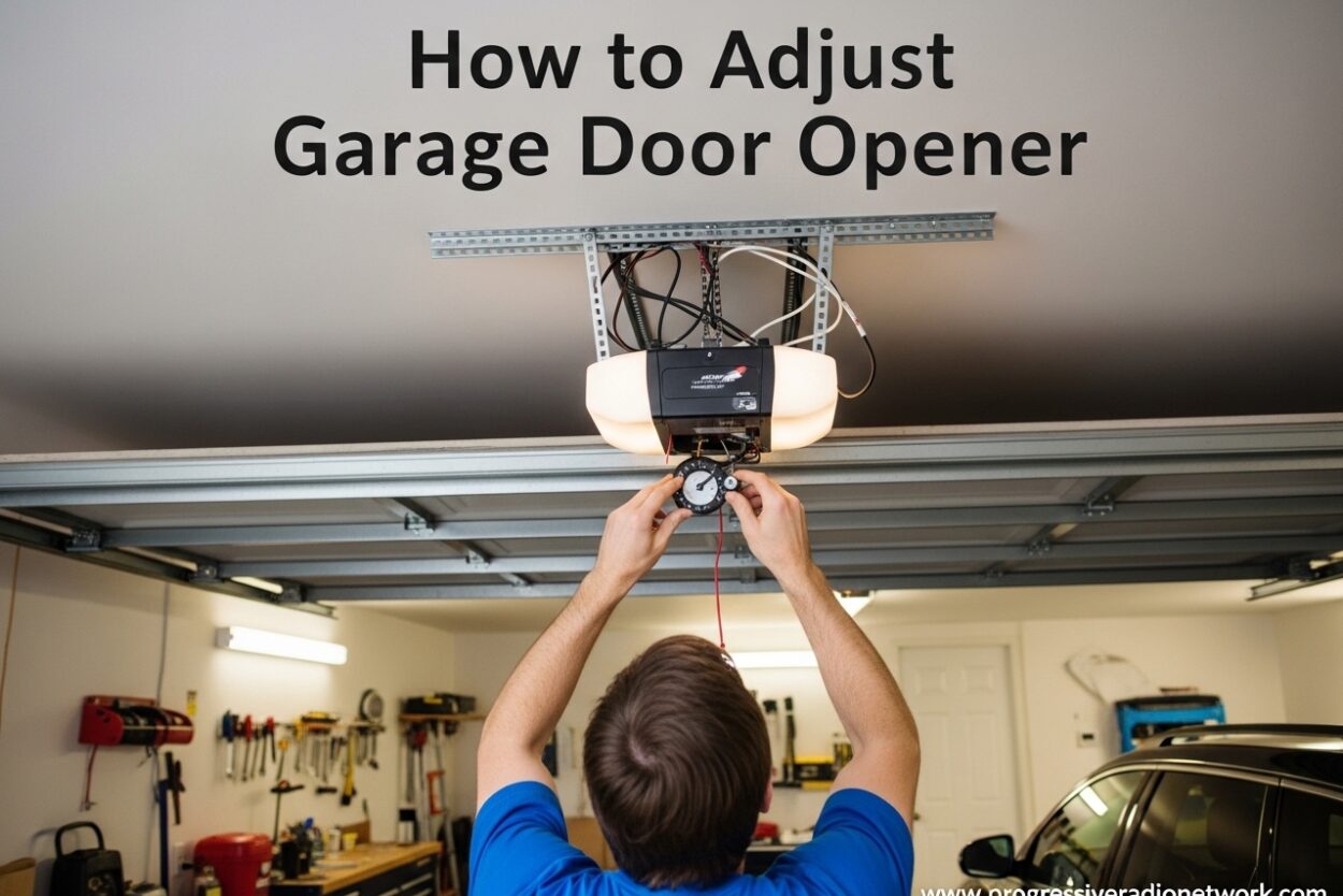 How to Adjust Garage Door Opener