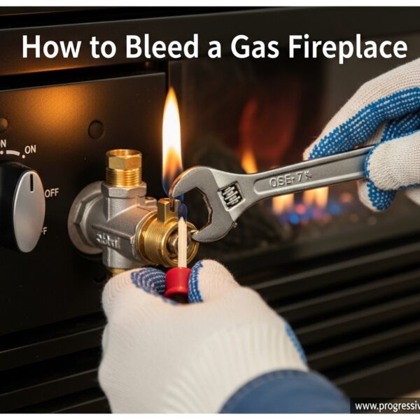 How to Bleed a Gas Fireplace