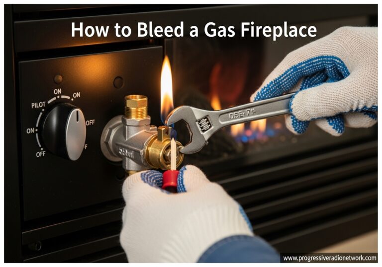 How to Bleed a Gas Fireplace