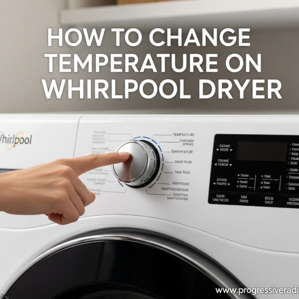 How to Change Temperature on Whirlpool Dryer