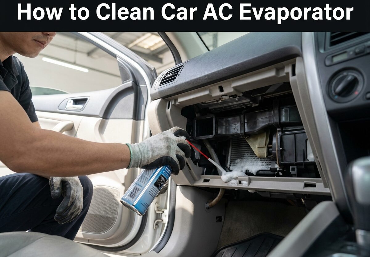 How to Clean Car AC Evaporator