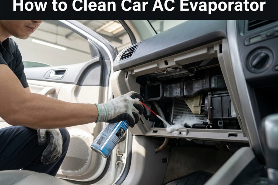 How to Clean Car AC Evaporator