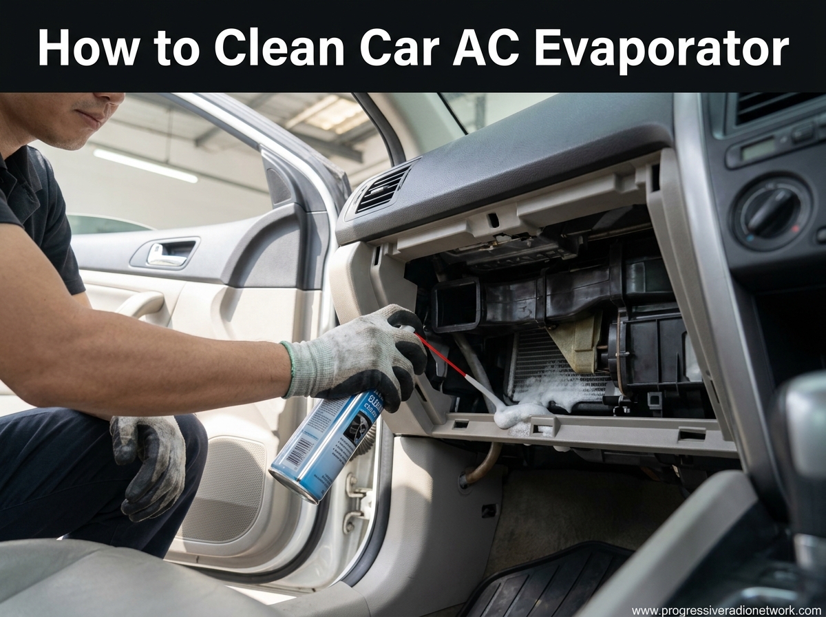 How to Clean Car AC Evaporator