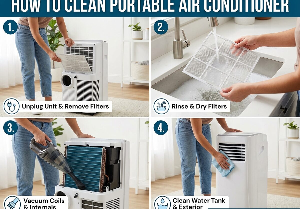 How to Clean Portable Air Conditioner