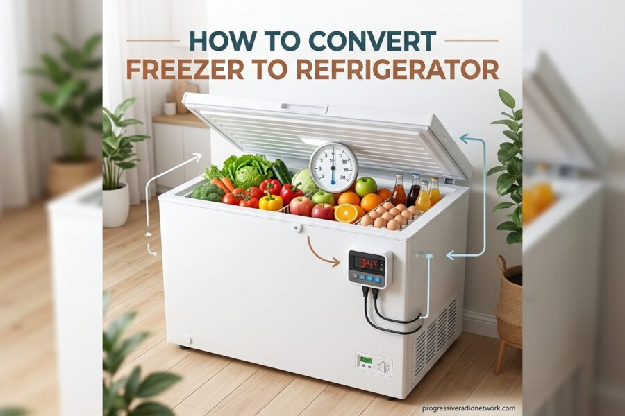 How to Convert Freezer to Refrigerator