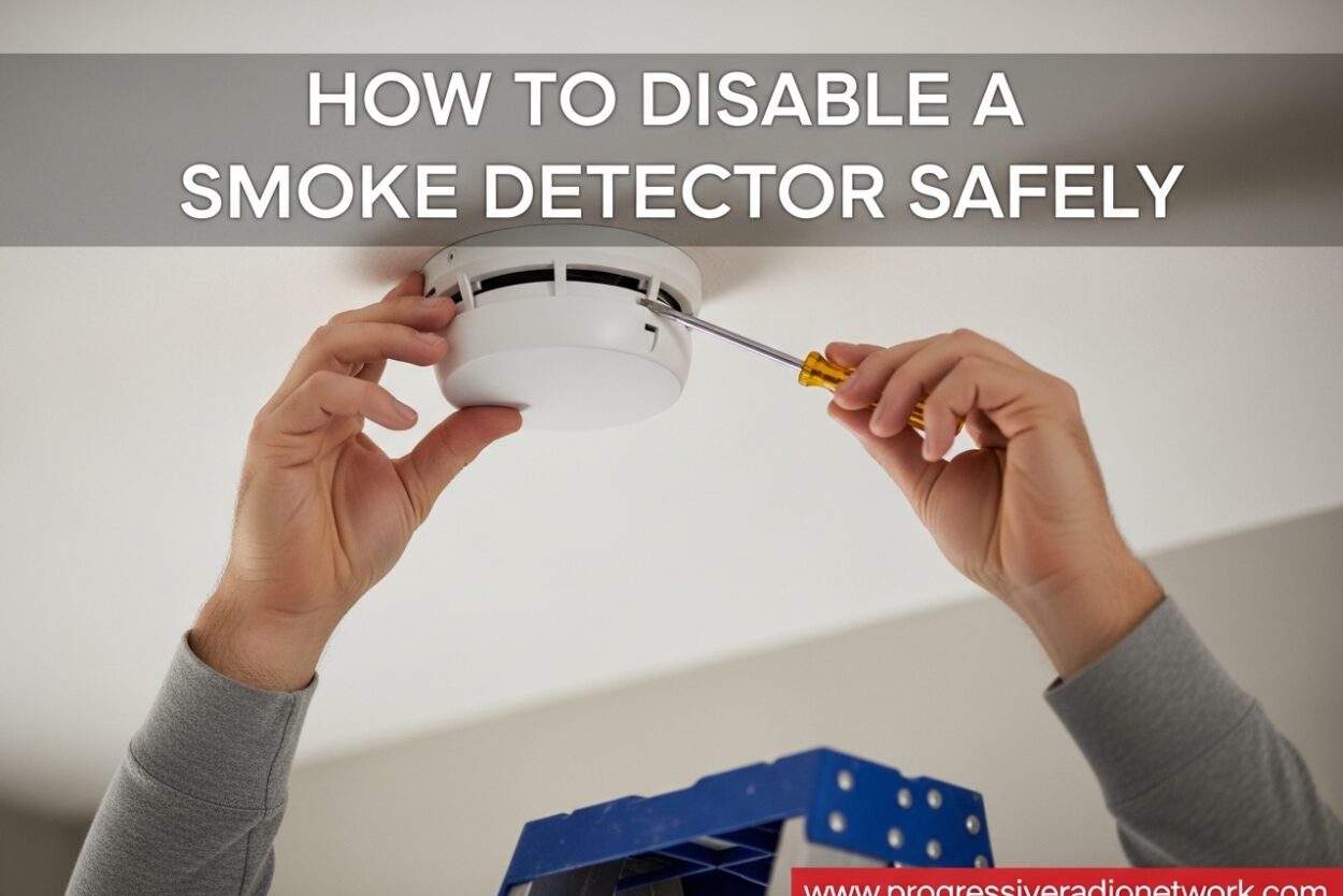 How to Disable Smoke Detector Safely