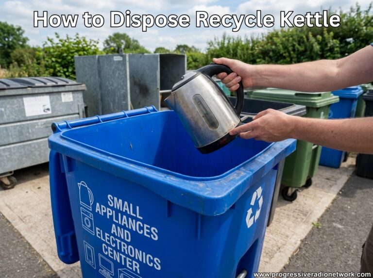 How to Dispose Recycle Kettle