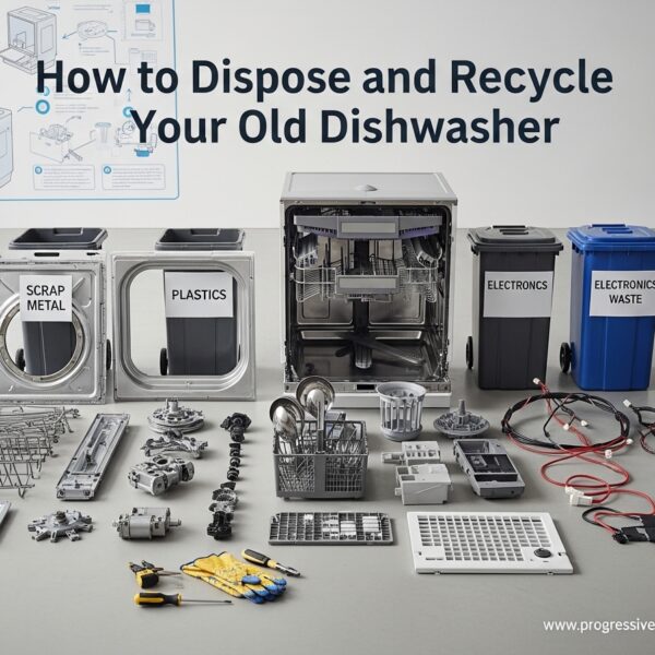How to Dispose and Recycle Your Old Dishwasher