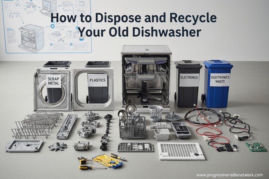 How to Dispose and Recycle Your Old Dishwasher