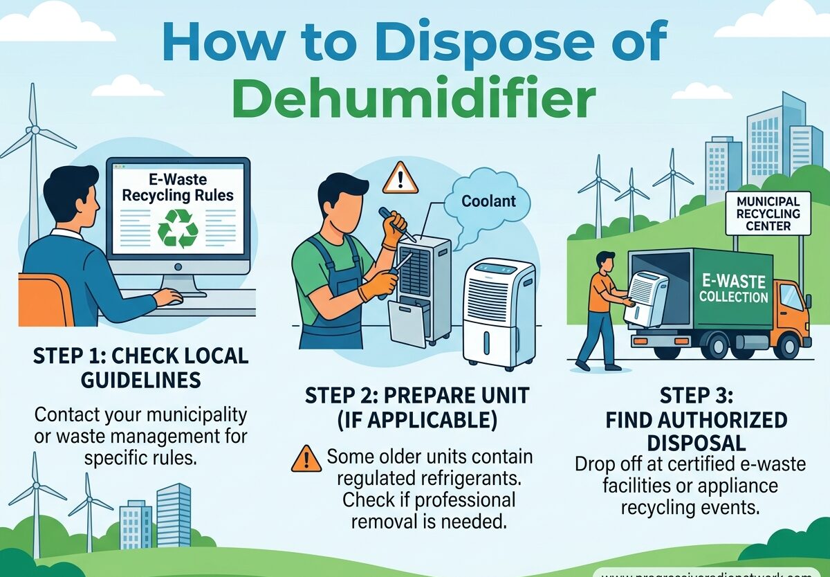 How to Dispose of Dehumidifier