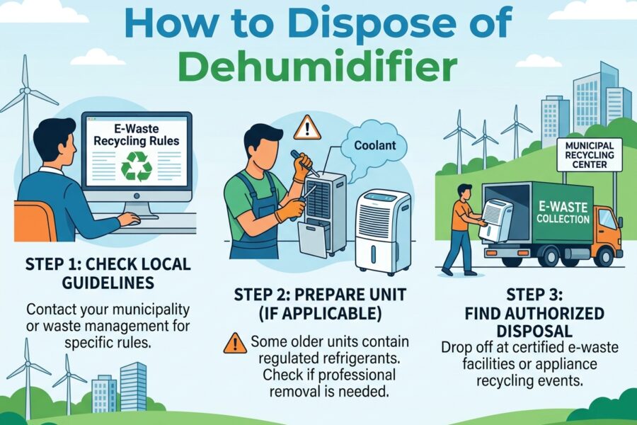 How to Dispose of Dehumidifier