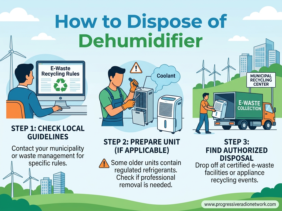 How to Dispose of Dehumidifier