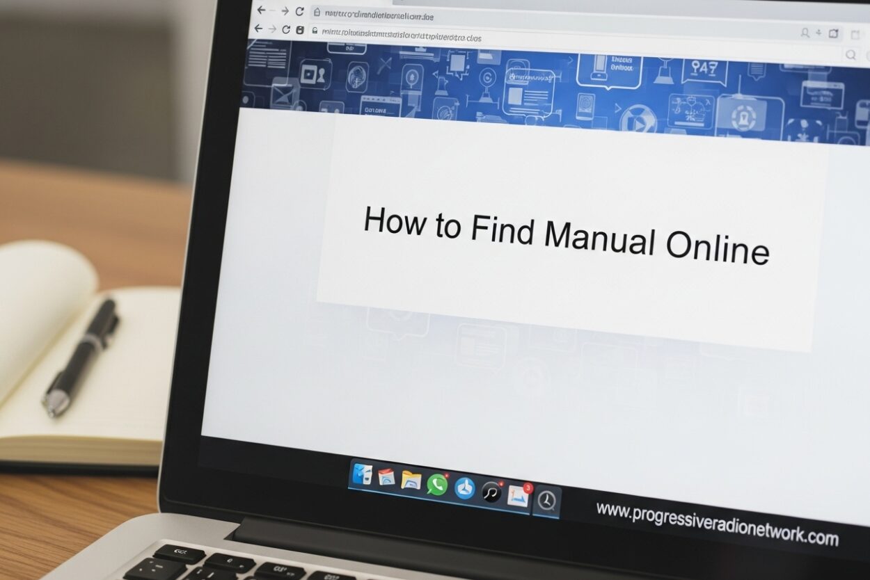 How to Find Manual Online