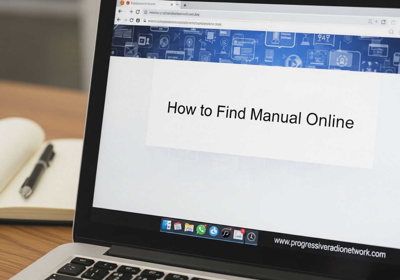 How to Find Manual Online