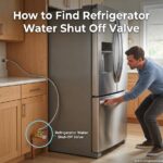 How to Find Refrigerator Water Shut Off Valve