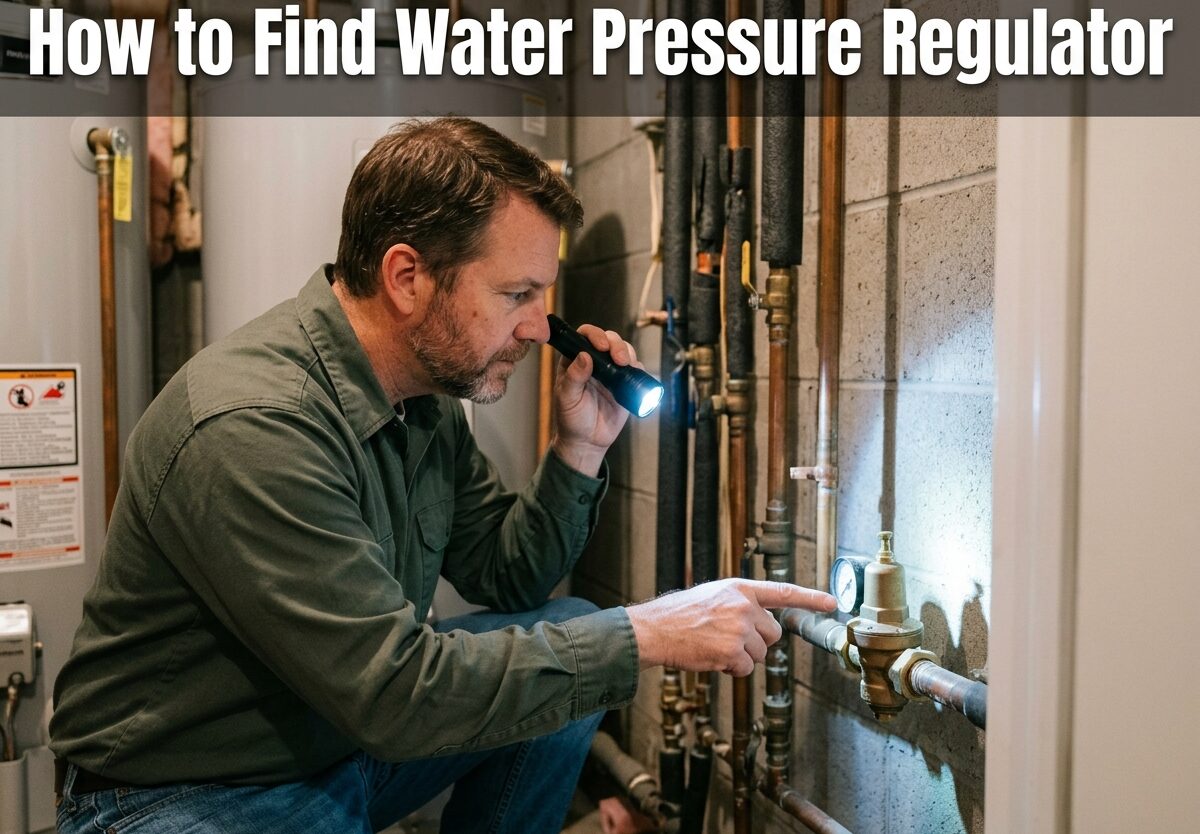 How to Find Water Pressure Regulator