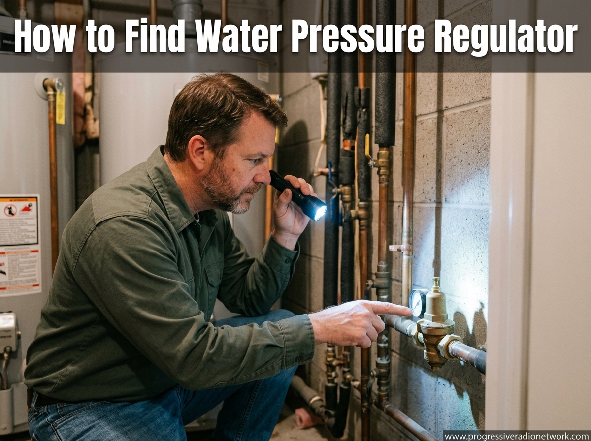 How to Find Water Pressure Regulator