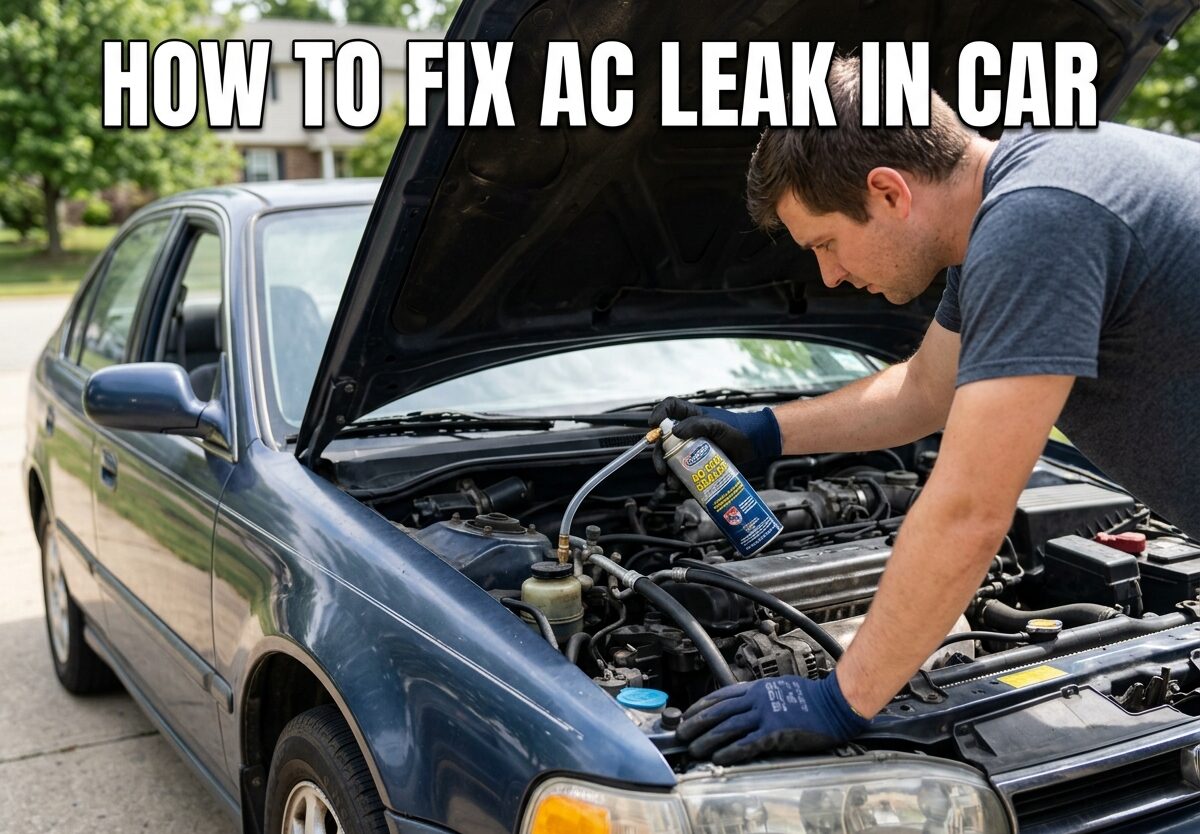 How to Fix AC Leak in Car