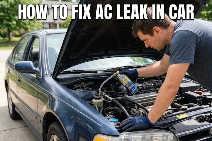 How to Fix AC Leak in Car