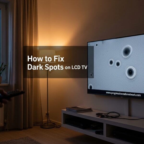 How to Fix Dark Spots on LCD TV