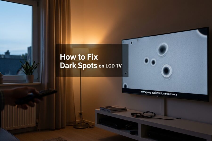 How to Fix Dark Spots on LCD TV