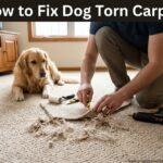 How to Fix Dog Torn Carpet