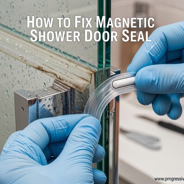 How to Fix Magnetic Shower Door Seal