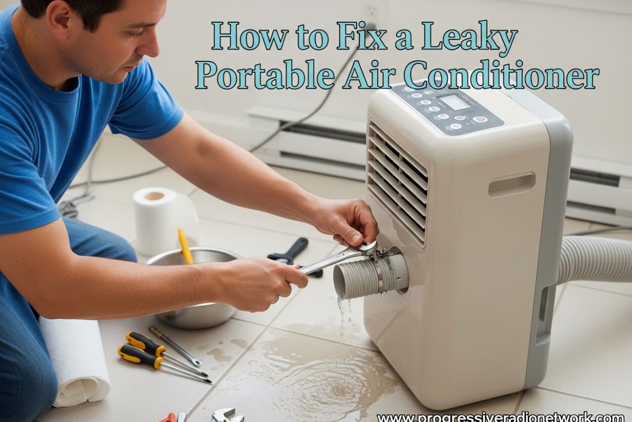 How to Fix a Leaky Portable Air Conditioner