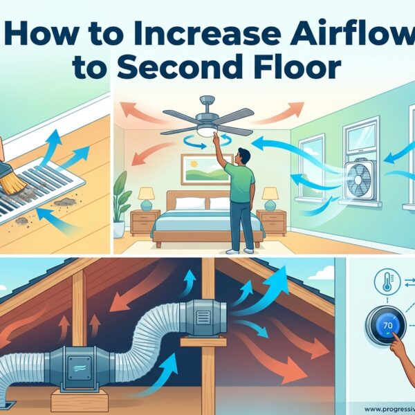 How to Increase Airflow to Second Floor
