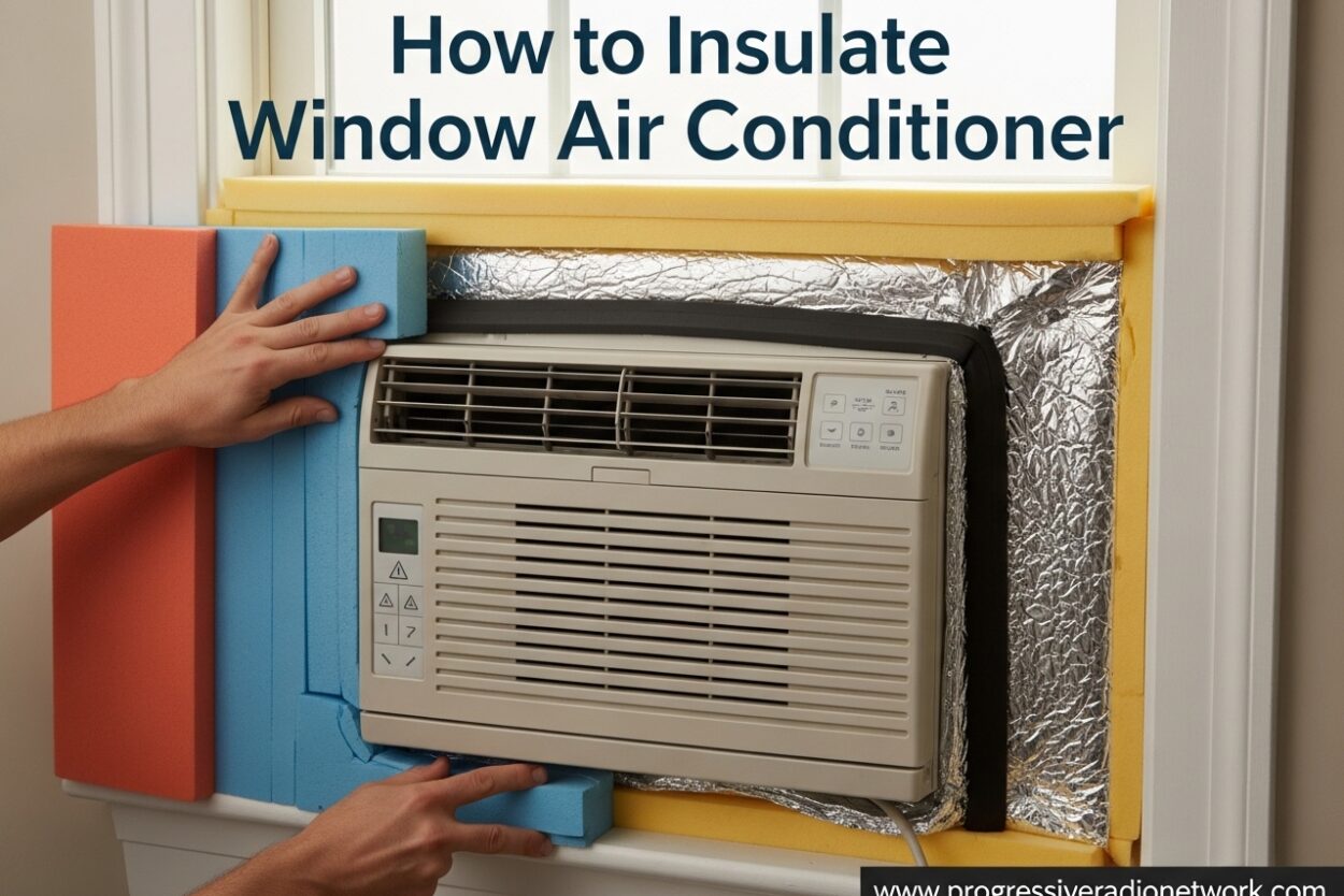 How to Insulate Window Air Conditioner