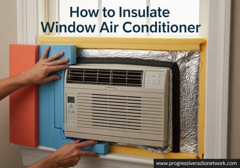 How to Insulate Window Air Conditioner