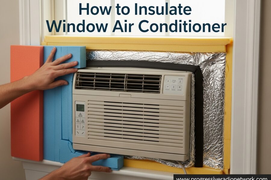 How to Insulate Window Air Conditioner