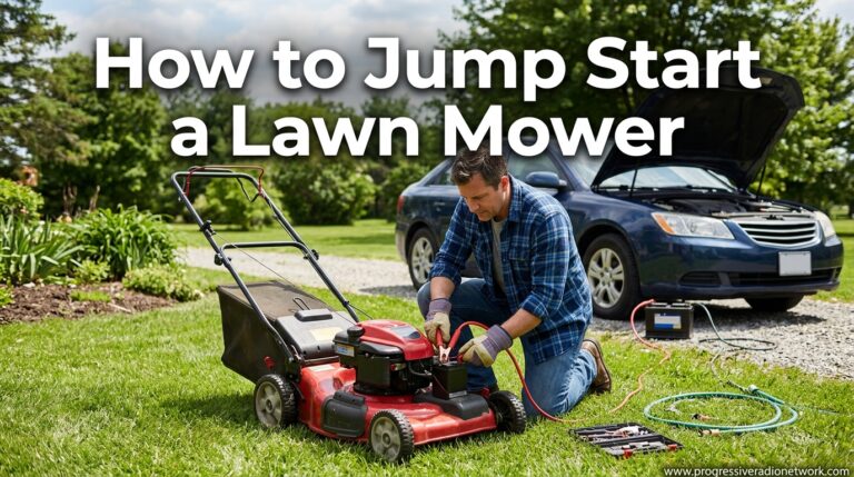 How to Jump Start a Lawn Mower