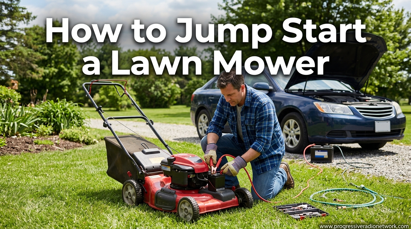 How to Jump Start a Lawn Mower