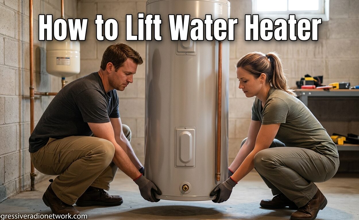 How to Lift Water Heater