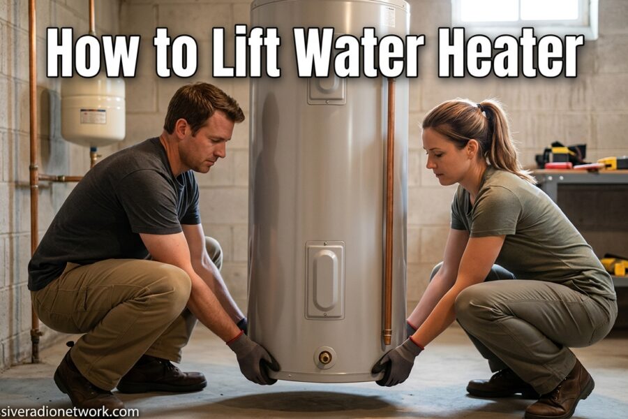 How to Lift Water Heater