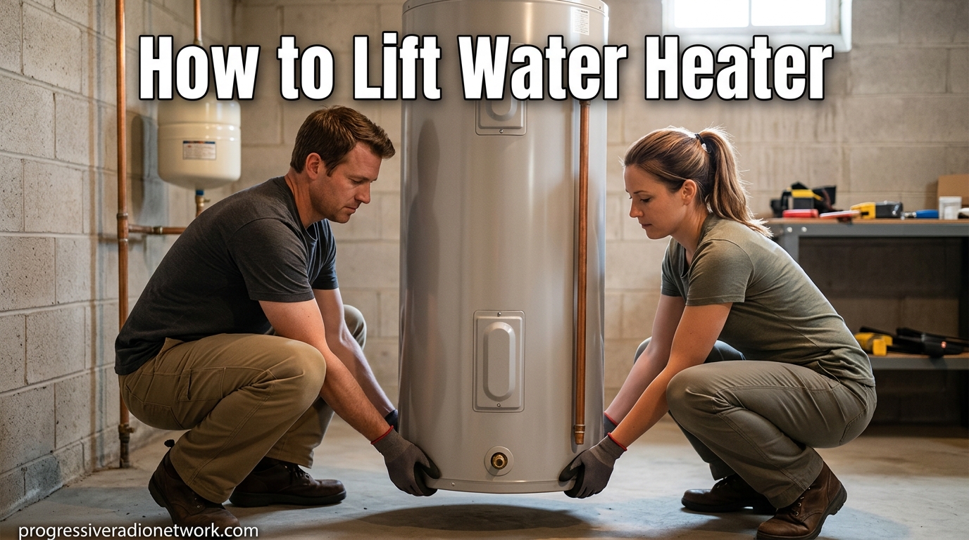 How to Lift Water Heater