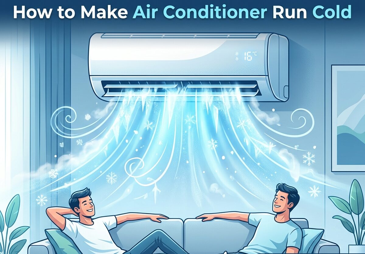 How to Make Air Conditioner Run Cold