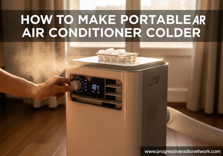 How to Make Portable Air Conditioner Colder