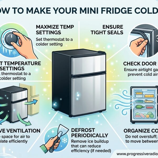 How to Make Your Mini Fridge Colder