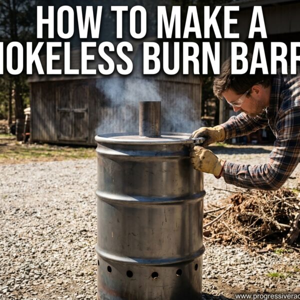 How to Make a Smokeless Burn Barrel
