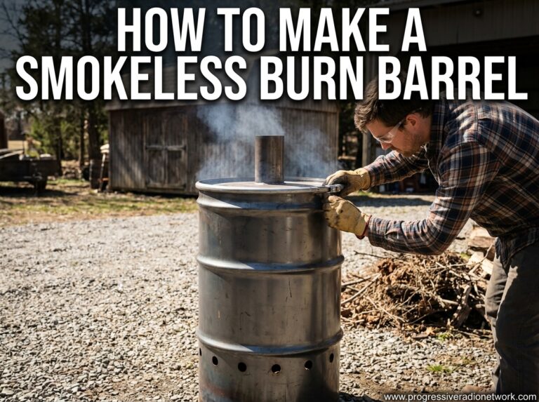 How to Make a Smokeless Burn Barrel