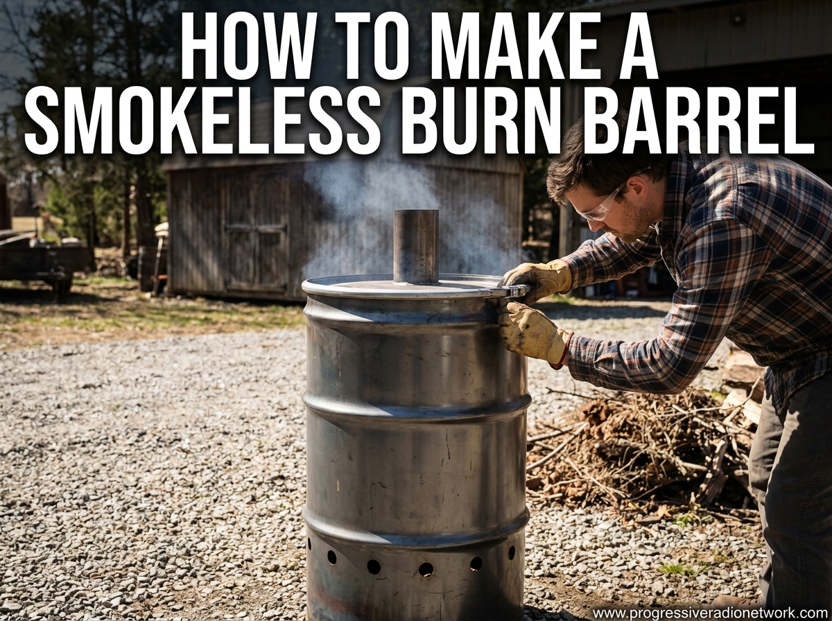 How to Make a Smokeless Burn Barrel