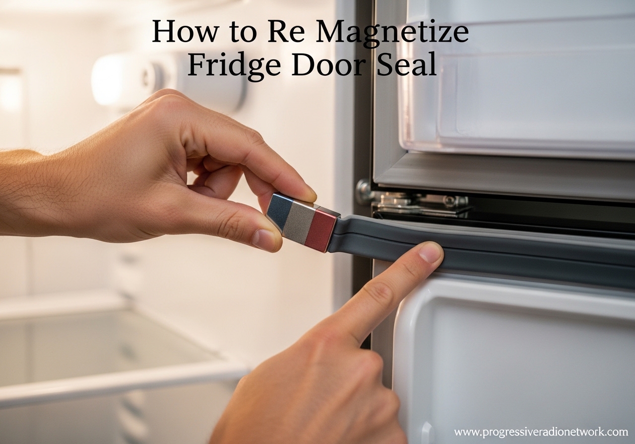 How to Re Magnetize Fridge Door Seal