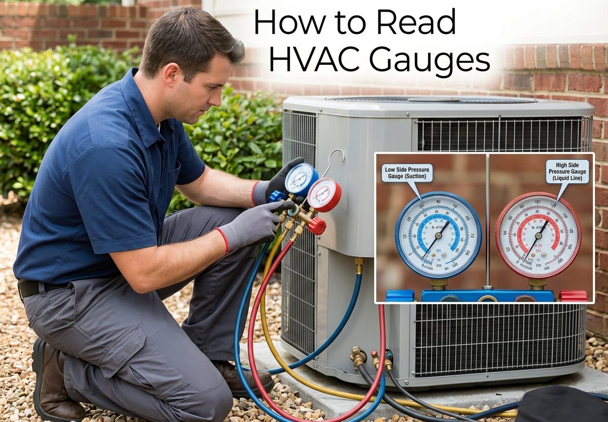 How to Read HVAC Gauges