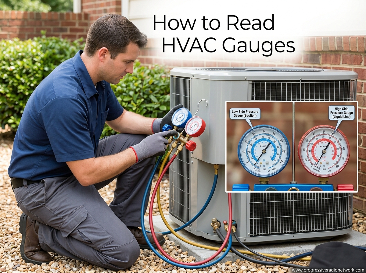 How to Read HVAC Gauges